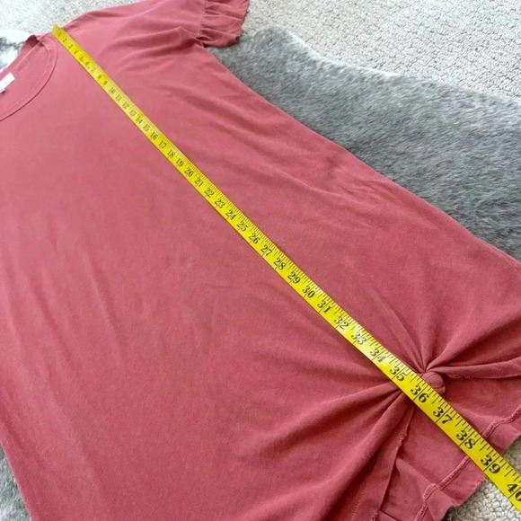 The GREAT. Ruffle Sleeve T-Shirt Dress - Picture 10 of 11